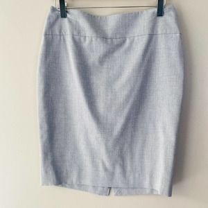 The Limited Gray Pencil Skirt
